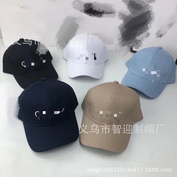 Correct large letter embroidered baseball cap for men and women sports and leisure couple peaked cap sun hat