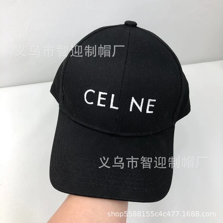 Correct large letter embroidered baseball cap for men and women sports and leisure couple peaked cap sun hat