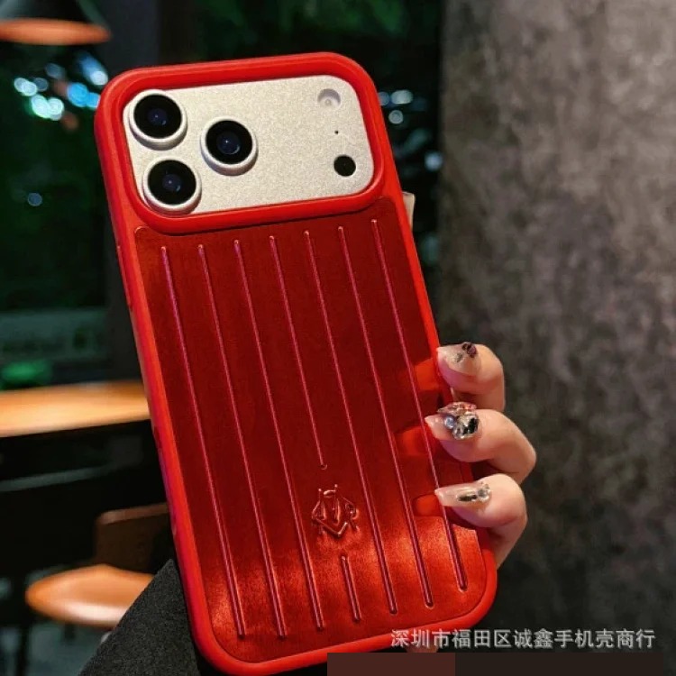 New aluminum alloy Apple/black suitcase all-inclusive mobile phone case suitable for i Phone17/16/15/14 metal