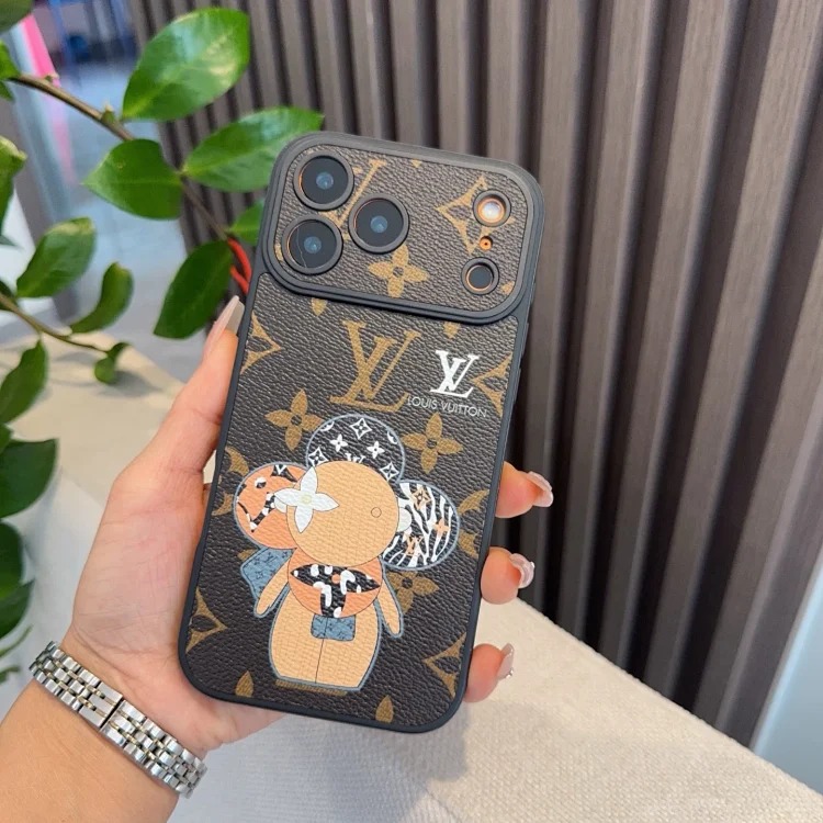 Precision hole all-inclusive mobile phone case, card phone case, fabric all-inclusive mobile phone case, floral series, popular foreign trade card case, double-layer card case, pebbled PU le