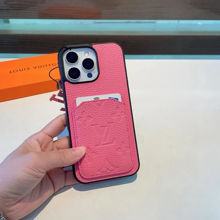 Precision hole all-inclusive mobile phone case, card phone case, fabric all-inclusive mobile phone case, floral series, popular foreign trade card case, double-layer card case, pebbled PU le