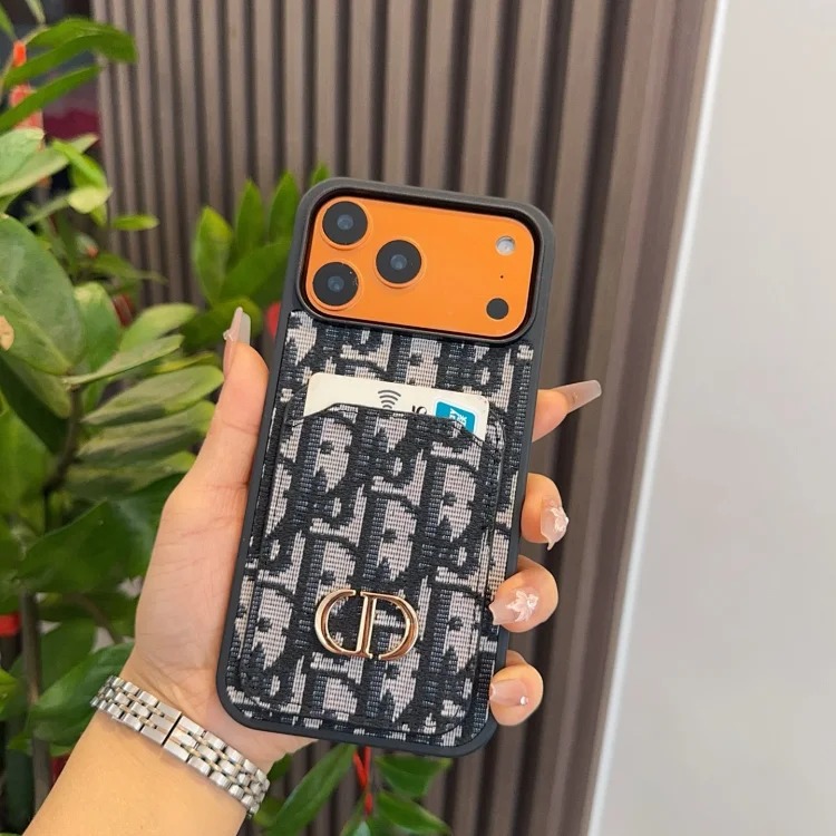 Precision hole all-inclusive mobile phone case, card phone case, fabric all-inclusive mobile phone case, floral series, popular foreign trade card case, double-layer card case, pebbled PU le
