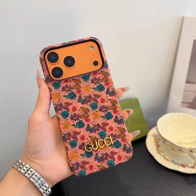 Precision hole all-inclusive mobile phone case, card phone case, fabric all-inclusive mobile phone case, floral series, popular foreign trade card case, double-layer card case, pebbled PU le