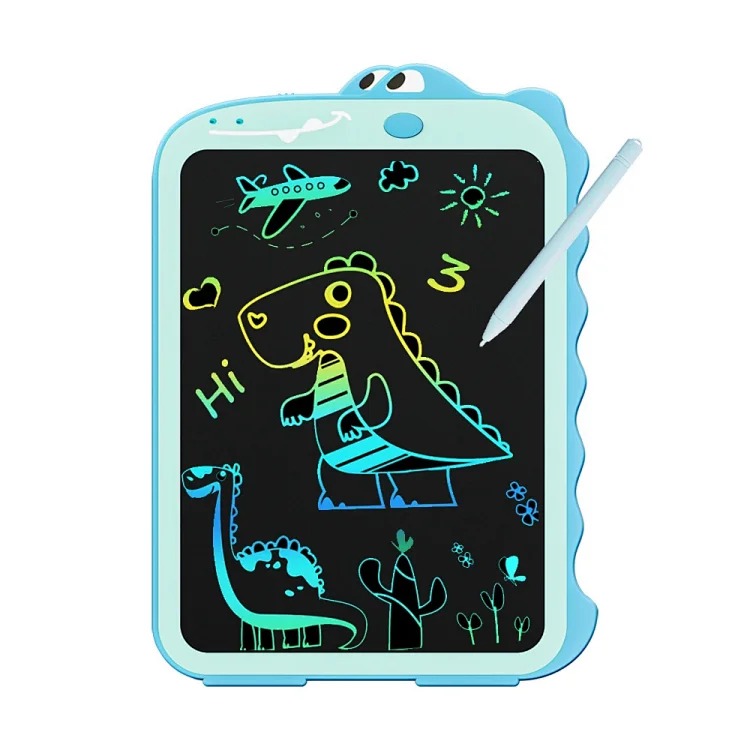 Cross-border new 8.5|10-inch dinosaur unicorn graffiti board writing board color LCD children's handwriting drawing board