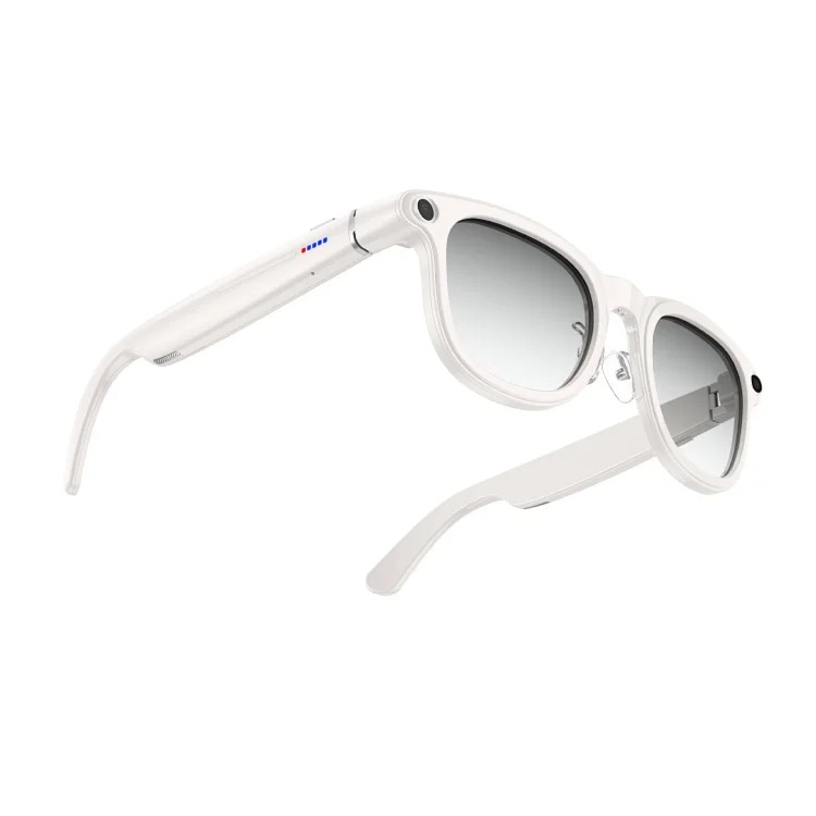 X01 Ultra black technology 800w pixel smart glasses with reverse charging compartment, wifi, picture recognition and translation
