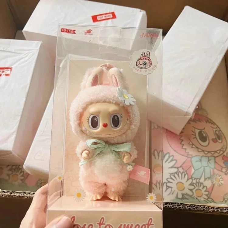 Vinyl face ornament Macaron first and second generation plush toy doll figure