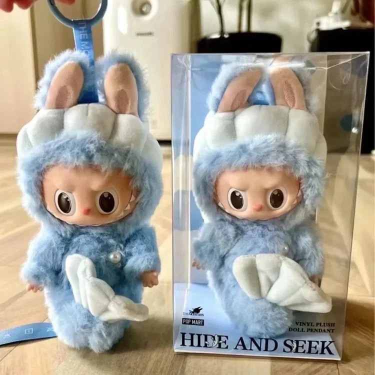 Vinyl face ornament Macaron first and second generation plush toy doll figure