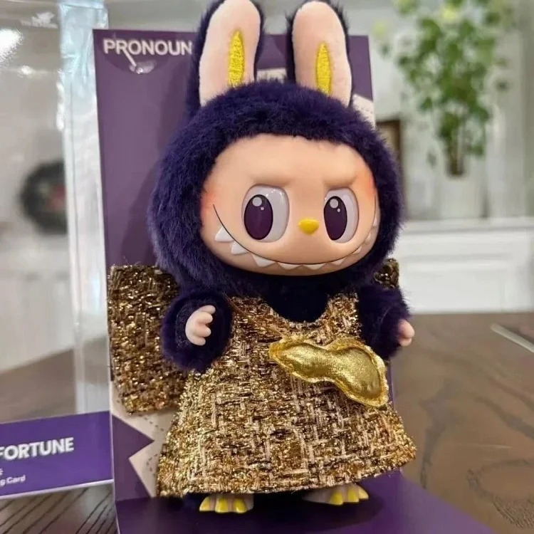 Vinyl face ornament Macaron first and second generation plush toy doll figure