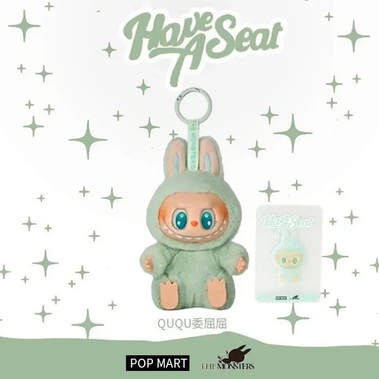 Vinyl face ornament Macaron first and second generation plush toy doll figure