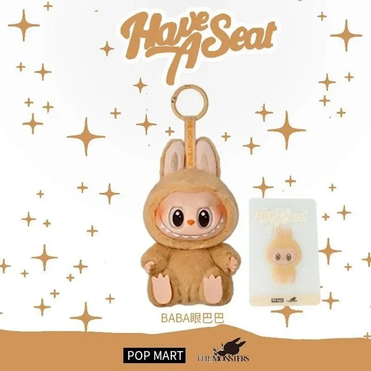Vinyl face ornament Macaron first and second generation plush toy doll figure