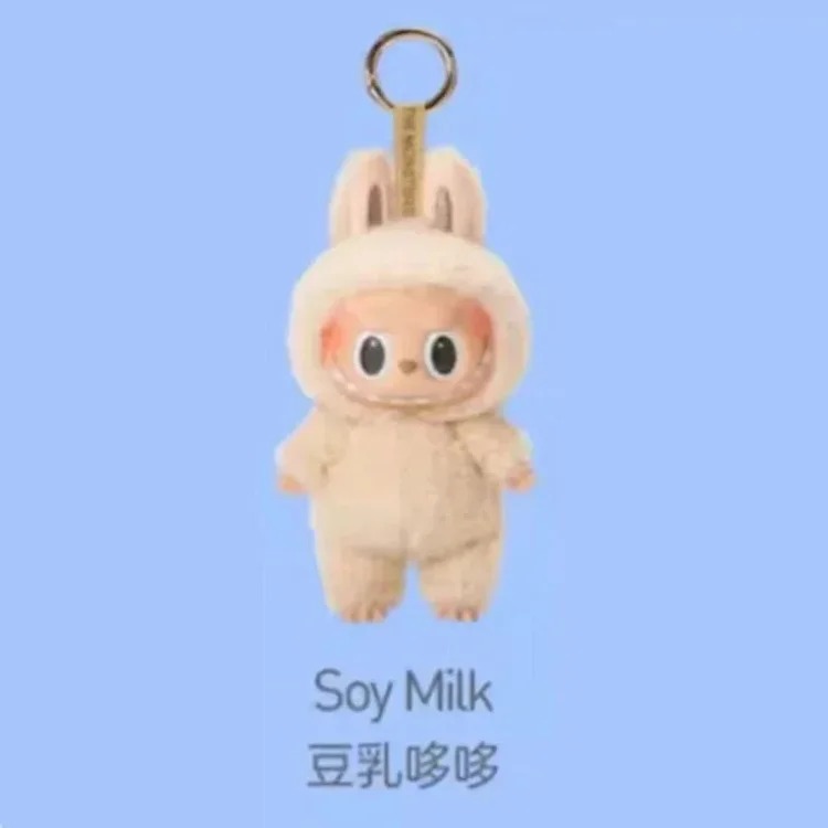 Vinyl face ornament Macaron first and second generation plush toy doll figure