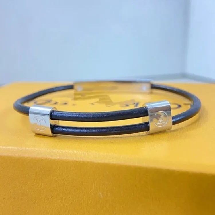 Classic European and American retro printed belt bracelet chain high quality men's leather rope presbyopia bracelet factory direct sale