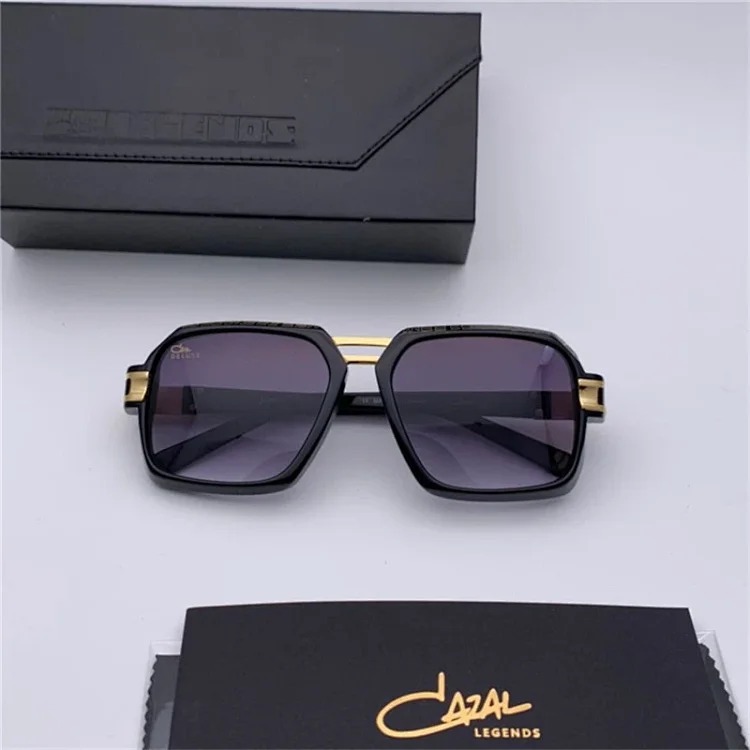 Amazon cross-border men's and women's sunglasses plate black large frame sun MOD6004 Kajar sunglasses