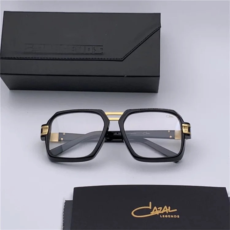 Amazon cross-border men's and women's sunglasses plate black large frame sun MOD6004 Kajar sunglasses