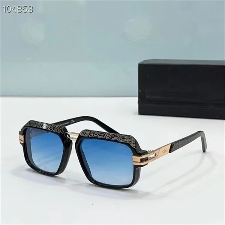Amazon cross-border men's and women's sunglasses plate black large frame sun MOD6004 Kajar sunglasses