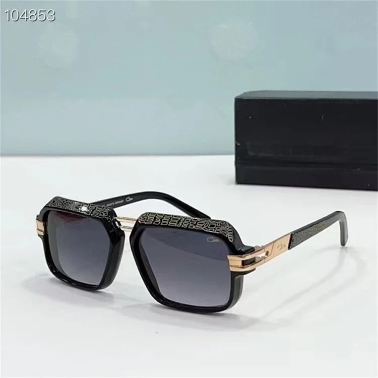 Amazon cross-border men's and women's sunglasses plate black large frame sun MOD6004 Kajar sunglasses