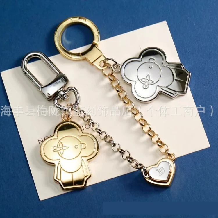 Louis Vuitton Foreign trade hot-selling series of fashionable metal bag pendants, presbyopic keychain pendants, car keychains