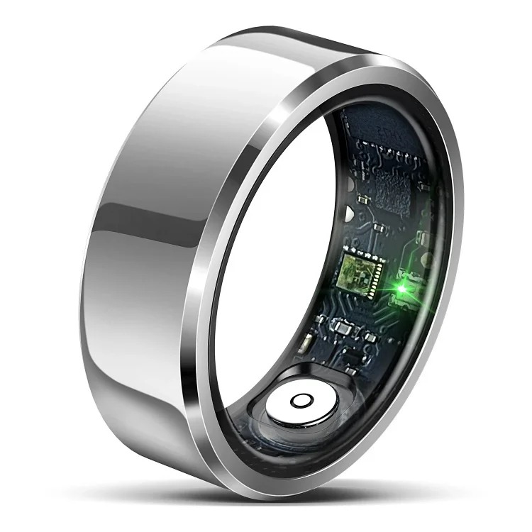 Cross-border new R6 smart ring charging compartment blood oxygen sleep tracking heart rate photo sports mode waterproof ring image 6