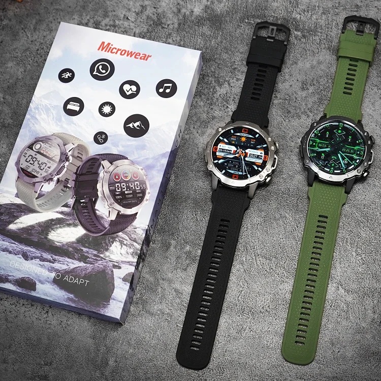Original factory direct delivery smart watch R15 outdoor sports Bluetooth call heart rate voice assistant private model cross-border