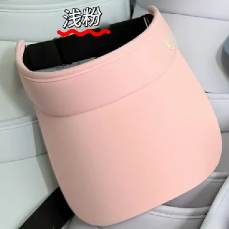 Lulu sun protection hat summer outdoor sports face covering hollow sun hat cycling sun hat running breathable and lightweight
