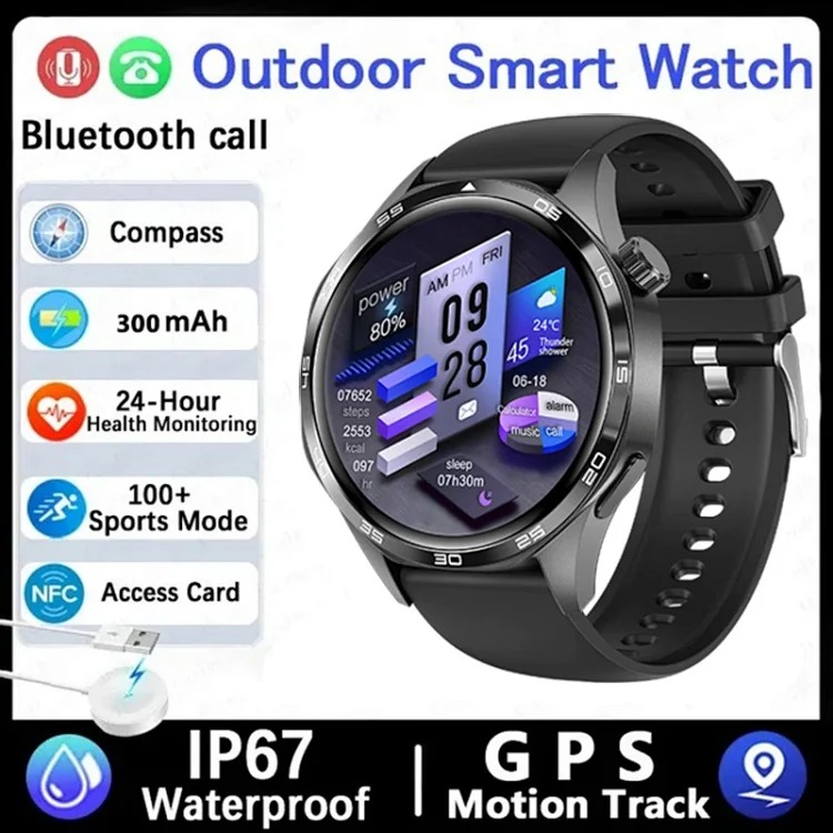 WATCH5PRO smart watch Bluetooth call heart rate health monitoring HD cross-border hot model
