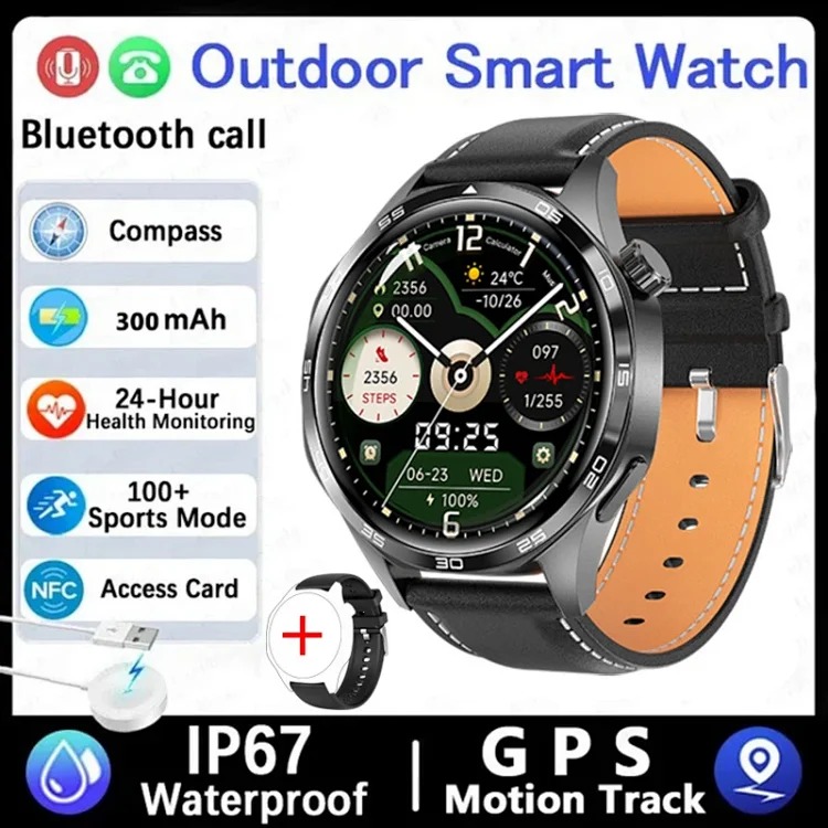 WATCH5PRO smart watch Bluetooth call heart rate health monitoring HD cross-border hot model