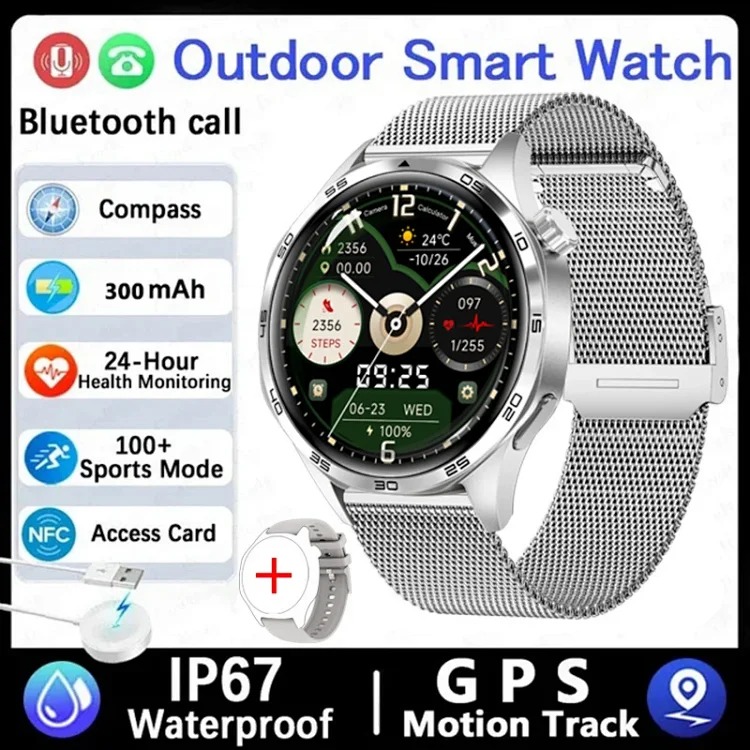 WATCH5PRO smart watch Bluetooth call heart rate health monitoring HD cross-border hot model