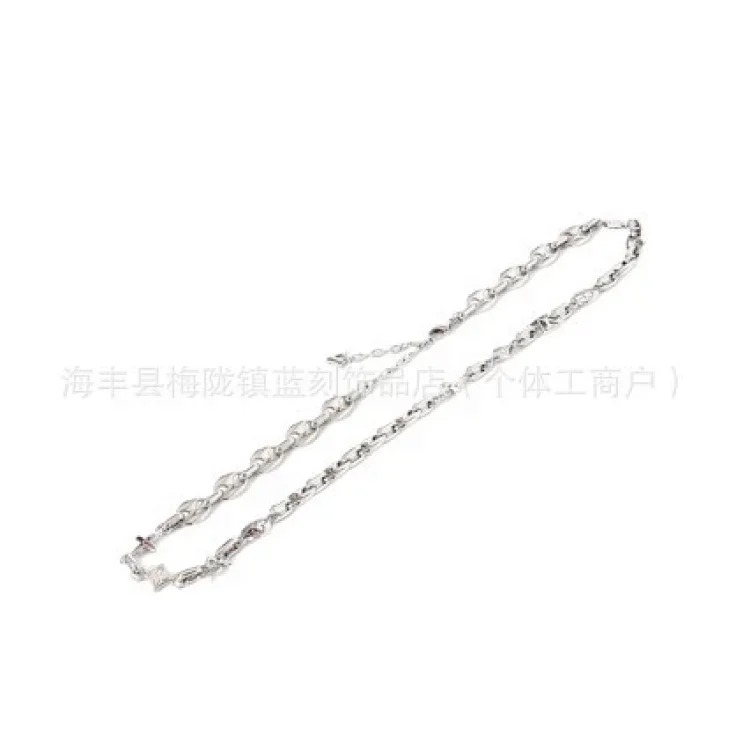 New pig-nosed letter necklace, light luxury and high-end, cross-border hot-selling Amazon best-selling bracelet for men and women