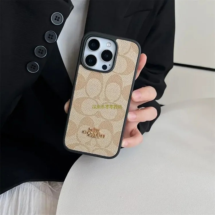 Apple New trendy brand suitable for i Phone17Promax mobile phone case light luxury retro 15 Pro all-inclusive protective cover cross-border