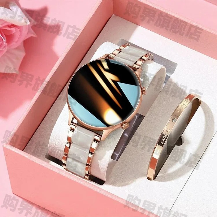 2025 New Ladies High-Looking Smart Watch Bluetooth Call Multifunctional Sports Bracelet Couple Birthday Gift