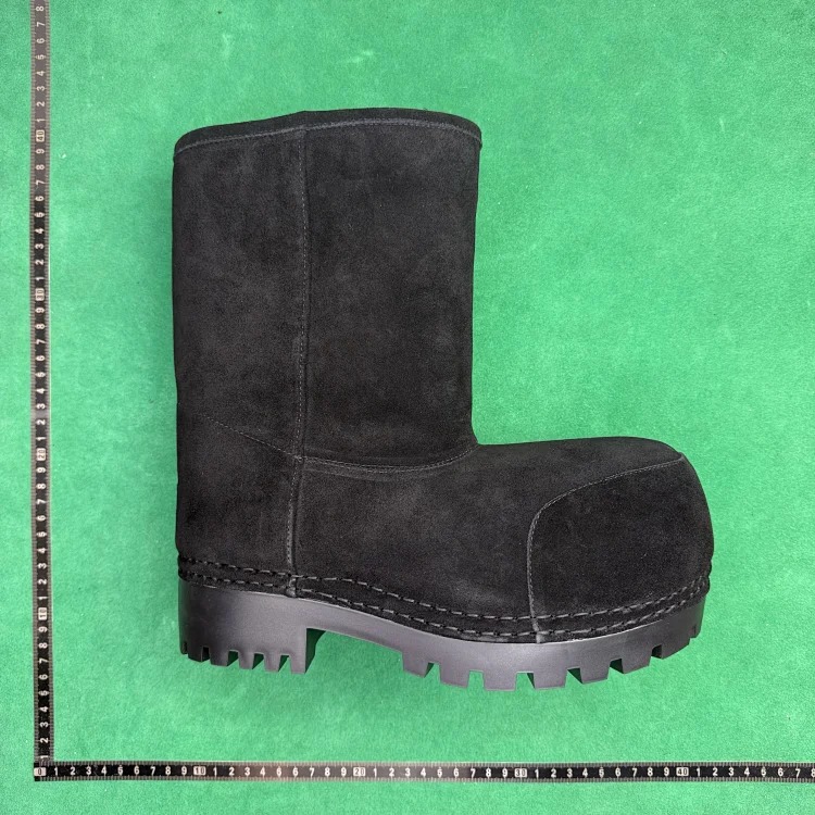 (Customized models are shipped in 3-7 days) TT 5 suede round toe snow boots image 3