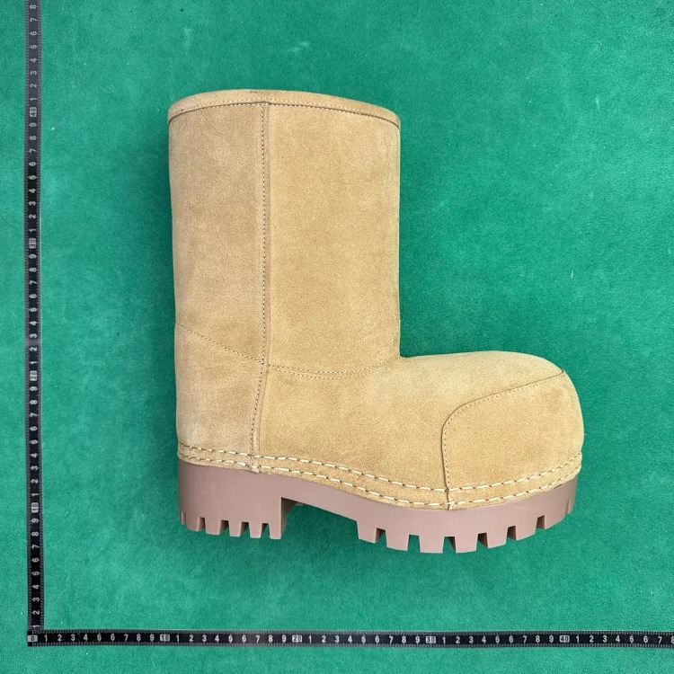 (Customized models are shipped in 3-7 days) TT 5 suede round toe snow boots image 4