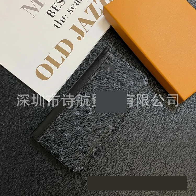 Apple Trendy brand leather leather case suitable for i Phone17promnax light luxury advanced protective case 15/14pro/16 shell