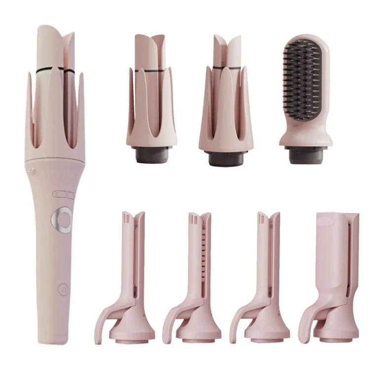 All-in-one head-changing fully automatic hair curling iron straight hair comb egg roll fluffy curl artifact timed nine-in-one curling iron image 14