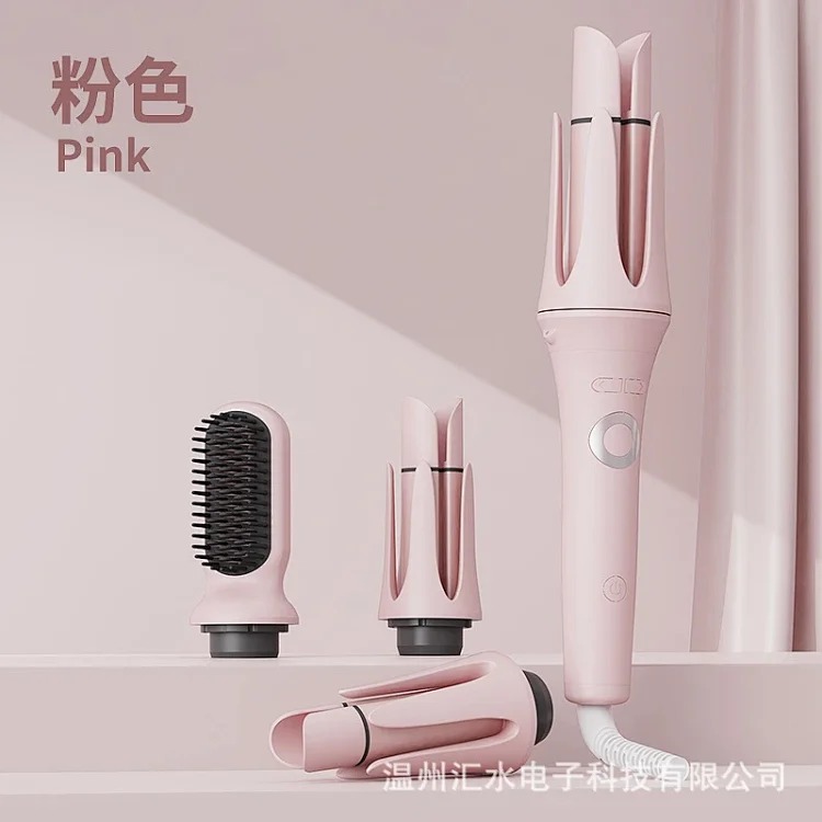 All-in-one head-changing fully automatic hair curling iron straight hair comb egg roll fluffy curl artifact timed nine-in-one curling iron image 3