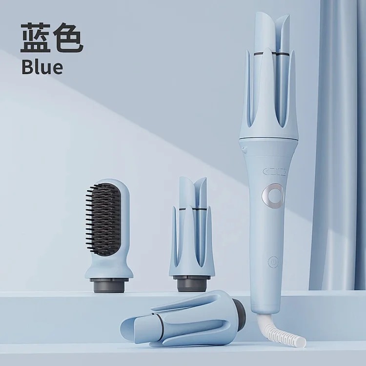 All-in-one head-changing fully automatic hair curling iron straight hair comb egg roll fluffy curl artifact timed nine-in-one curling iron image 4