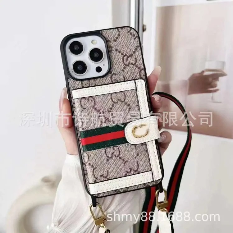 Trendy brand suitable for Apple 16pro new mobile phone case ihone15promax European and American luxury all-inclusive protective cover