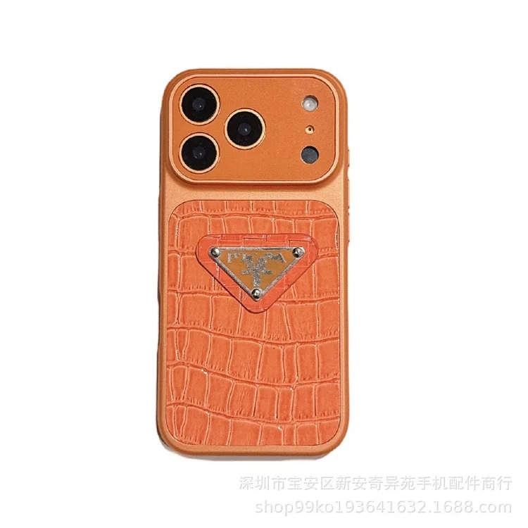 High-end leather crocodile pattern protective case suitable for iPhone 17 Promax and instantly transformed into 17 new Apple mobile phone cases