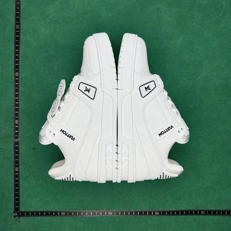 (Customized models will be shipped in 3-7 days) TT 6 co-branded cow leather round-toe lace-up low-top sneakers