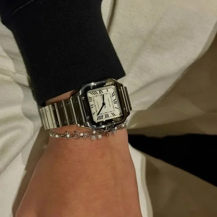 Mechanical watch steel strap fashion watch 07