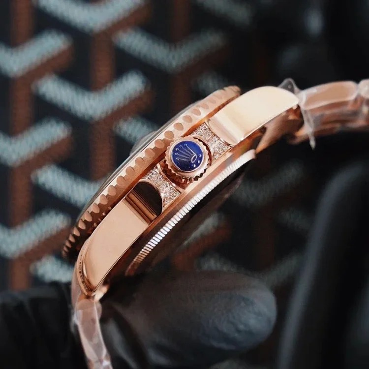 Diamond-set mechanical watch-1039