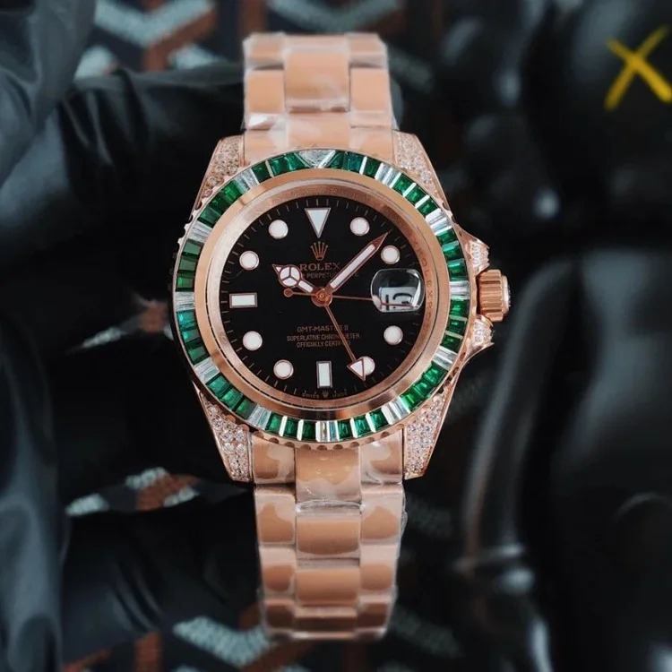 Diamond-set mechanical watch-1039