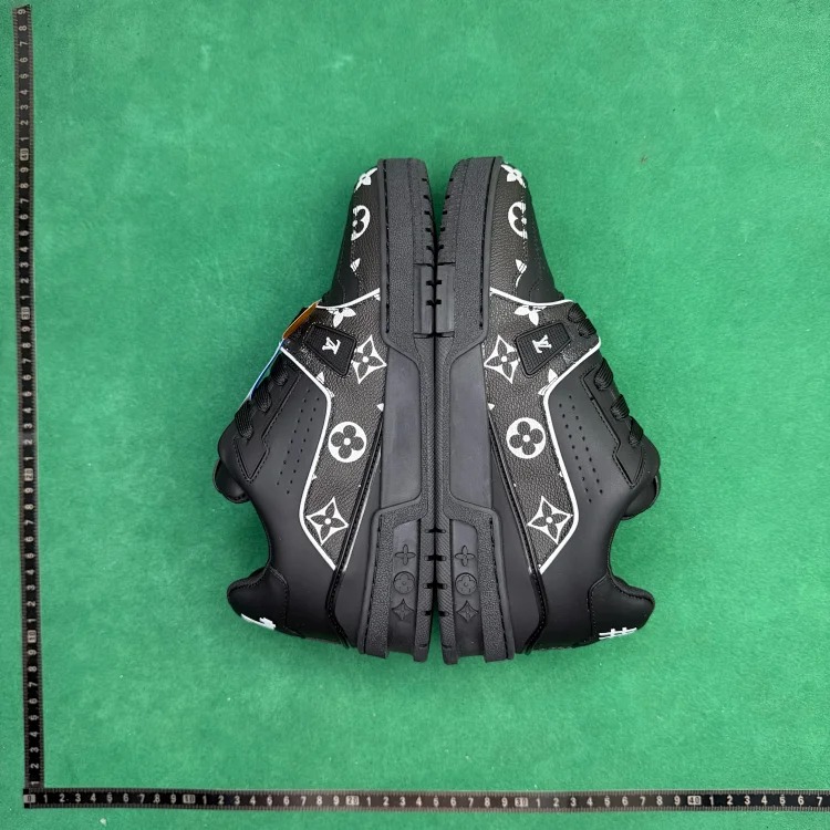 (Customized models are shipped in 3-7 days) TT 2 leather flat lace-up low-top fashion sneakers image 4