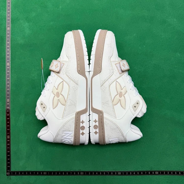 (Customized models are shipped in 3-7 days) TT 3 round toe lace-up Velcro low-cut sneakers