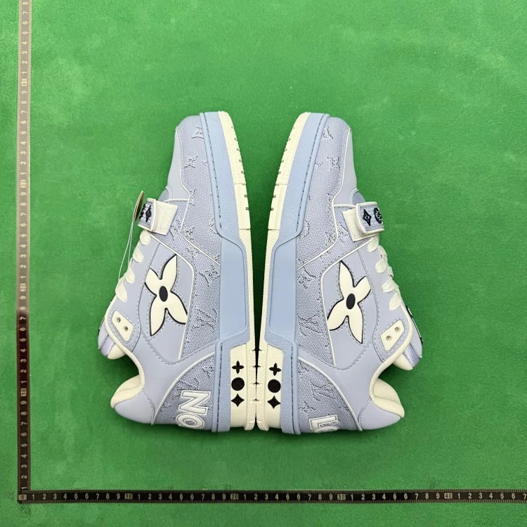 (Customized models are shipped in 3-7 days) TT 3 round toe lace-up Velcro low-cut sneakers