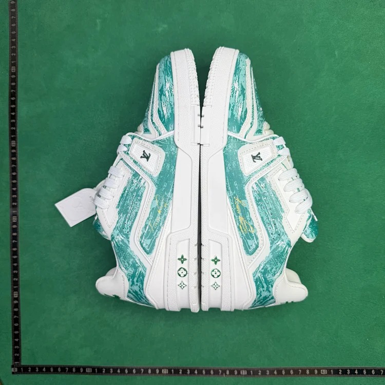 (Customized models are shipped in 3-7 days) TT 6 hand-painted graffiti low-top lace-up fashion sneakers image 3