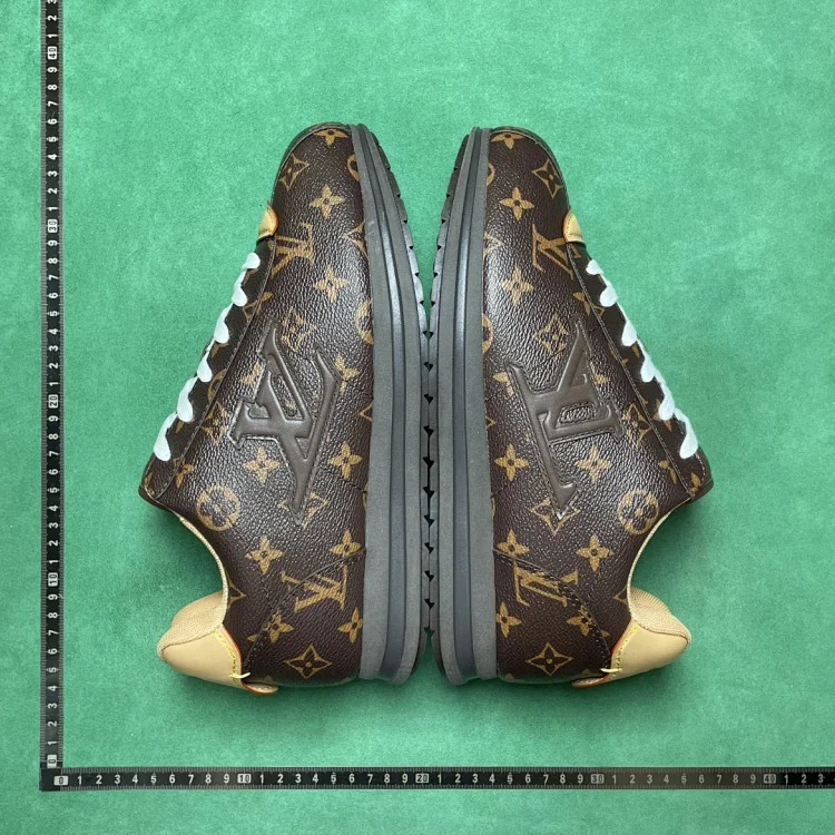 BD 5 embossed pattern round toe lace-up low-top lifestyle shoes