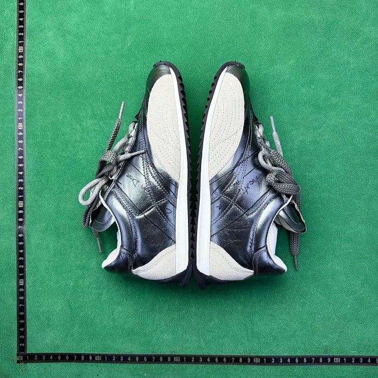 (Customized models are shipped in 3-7 days) TT8 lambskin round-toe lace-up low-cut lifestyle shoes image 4
