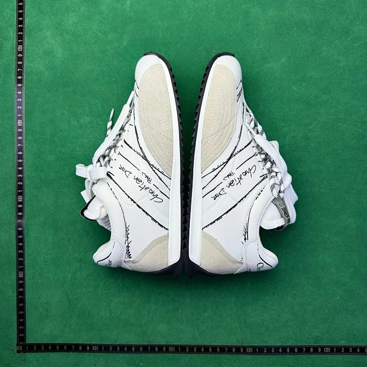 (Customized models are shipped in 3-7 days) TT8 lambskin round-toe lace-up low-cut lifestyle shoes image 5