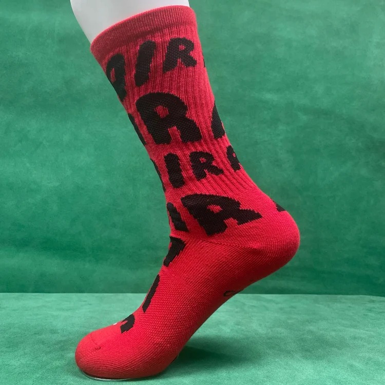 Letter print socks